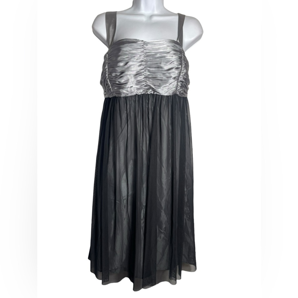 London Times dress size‎ 16W stunning black & silver cocktail dress 🖤🖤